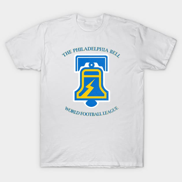 DEFUNCT - Philadelphia Bell WFL T-Shirt by LocalZonly